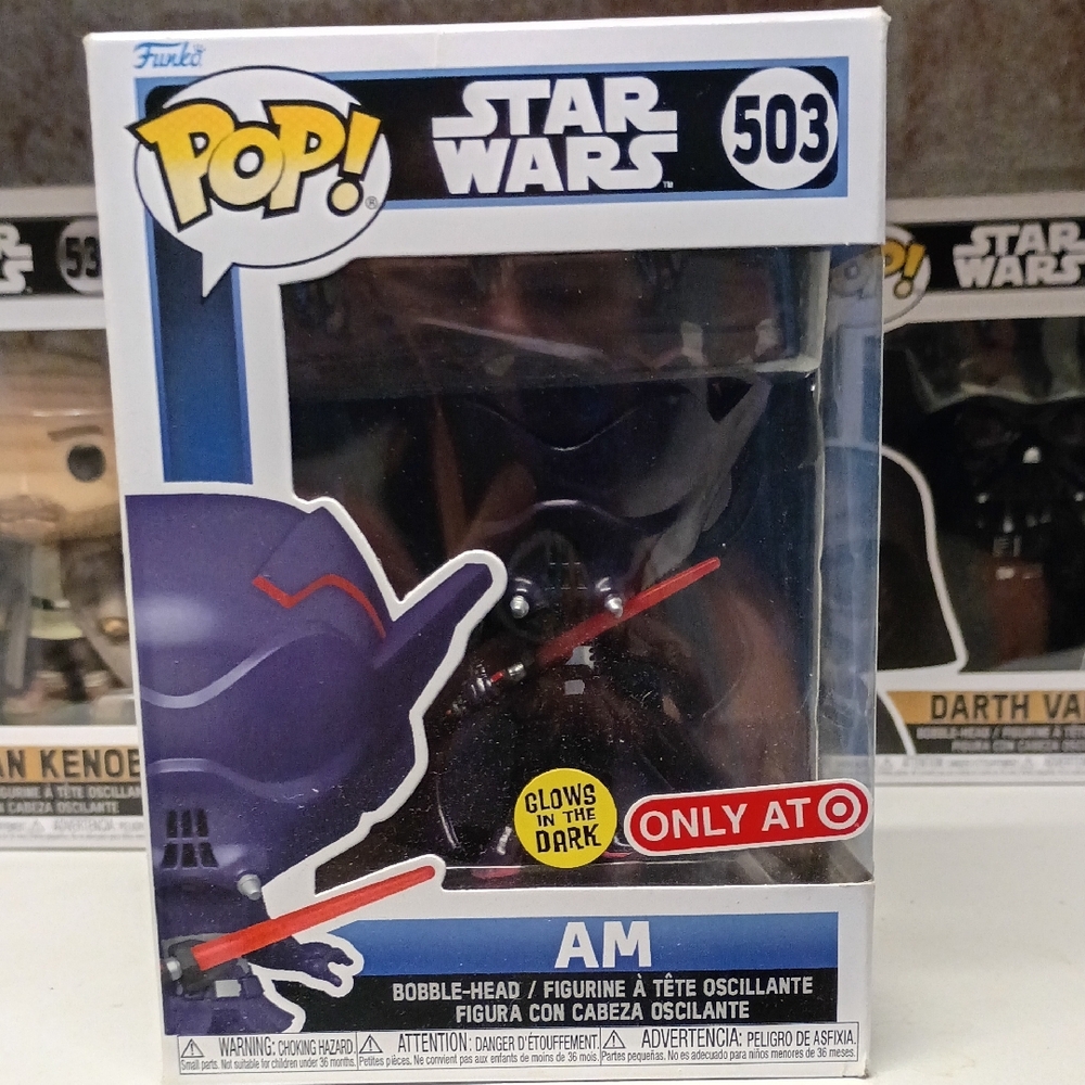 Funko Star Wars AM Glow Figure - Black and Purple